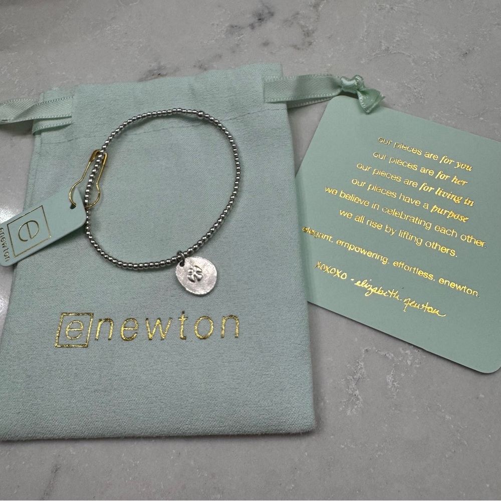 ENewton Silver Cross Pendant Bracelet - Picture 8 of 8